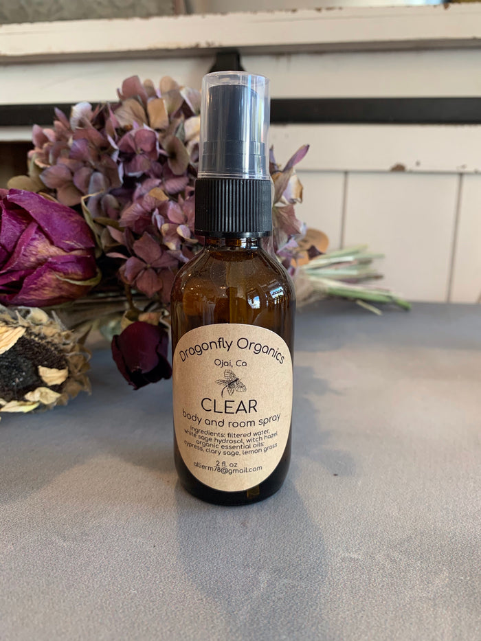 Dragonfly organics body and room spray