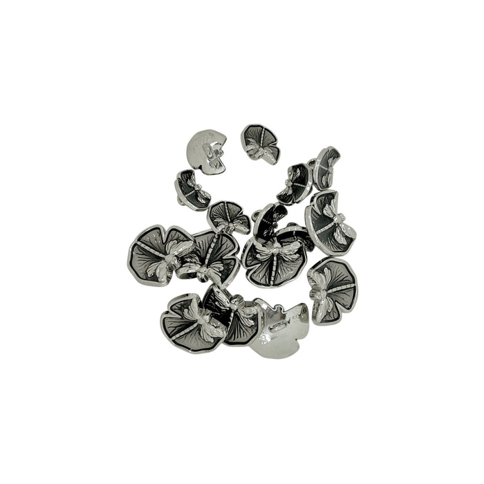 Silver / 12mm(19L) / 50 Buttons