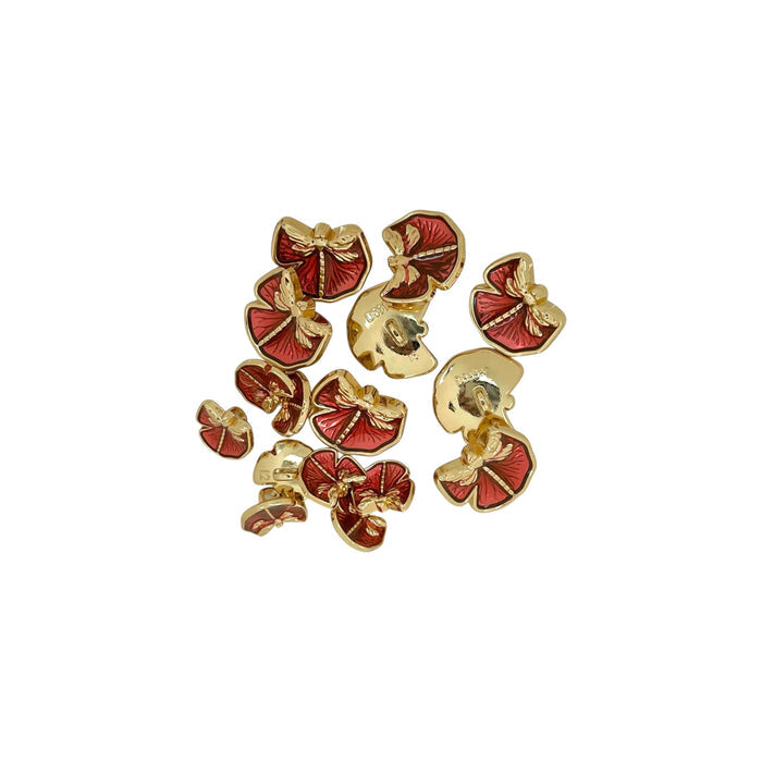 Gold red / 12mm(19L) / 50 Buttons
