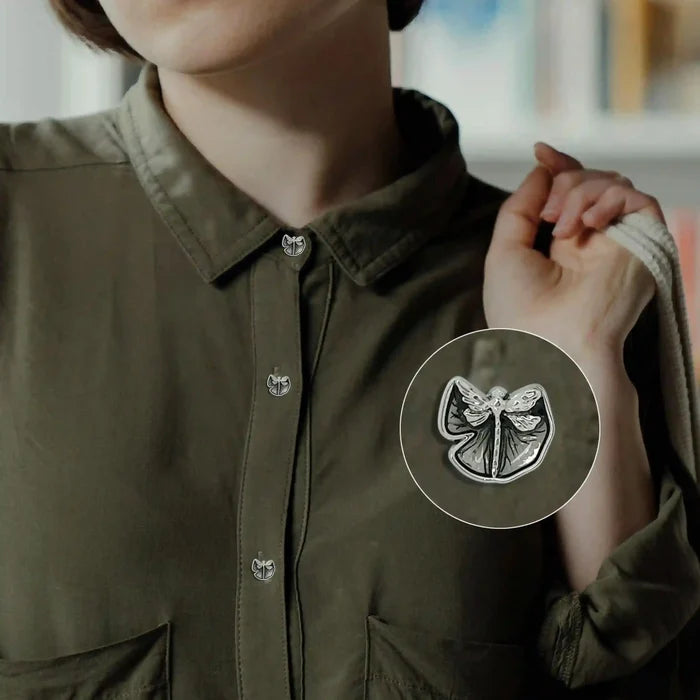 Dragonfly Shirt Metal Buttons | 12mm & 18mm