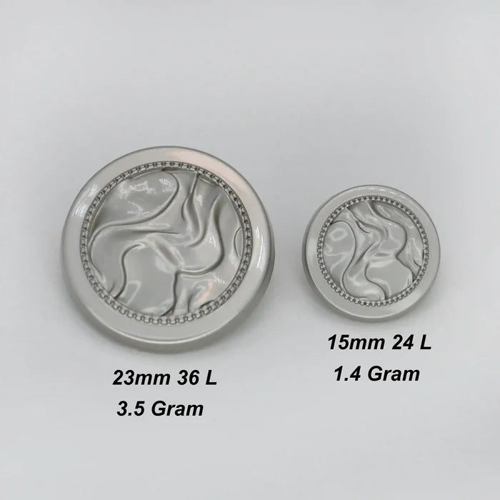 Drapery Design Metal Button | 15mm(24L) & 23mm(36L)
