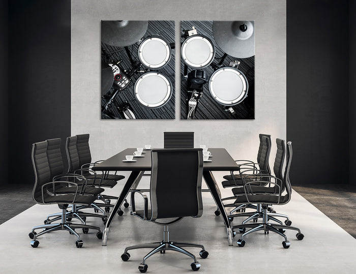 Drums Art Canvas Print #1303