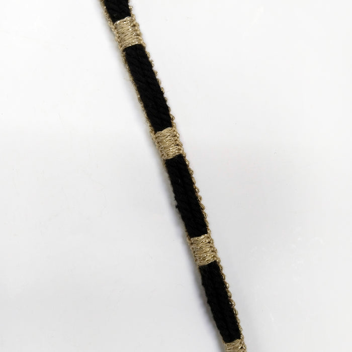 Dual tone tassel belt with cord