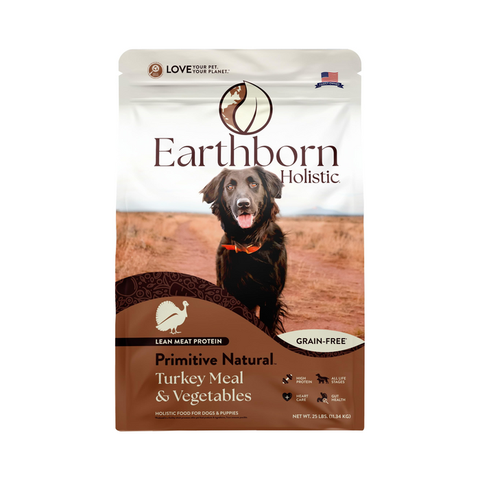 Earthborn Holistic Primitive Natural Turkey Meal & Vegetables Dry Dog Food