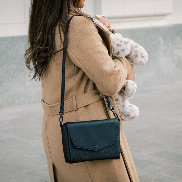 Ebony Classic Crossbody - Babies in Bloom