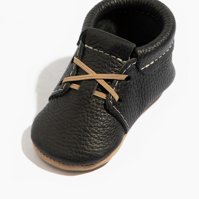 Ebony Oxford Baby Shoe - Babies in Bloom