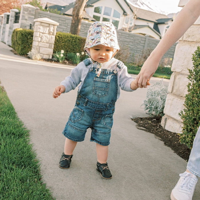 Ebony Oxford Baby Shoe - Babies in Bloom