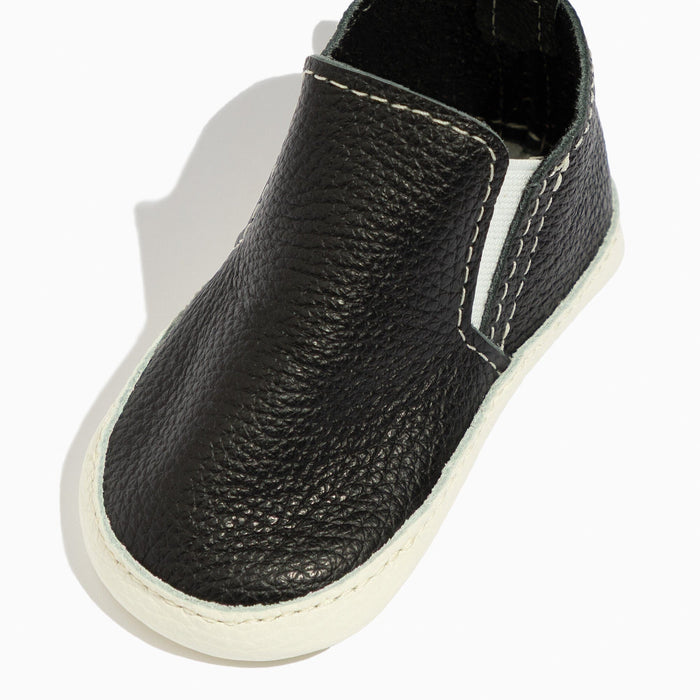 Ebony Slip On Baby Shoe - Babies in Bloom
