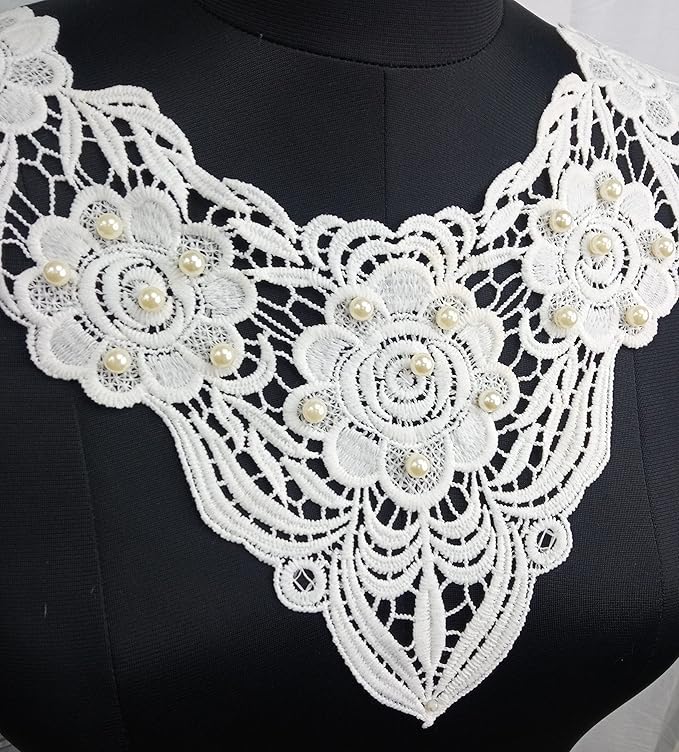 Ani Accessories plain dyeable neckline for women’s wear, ready for dyeing, stitching and creative dress customization!