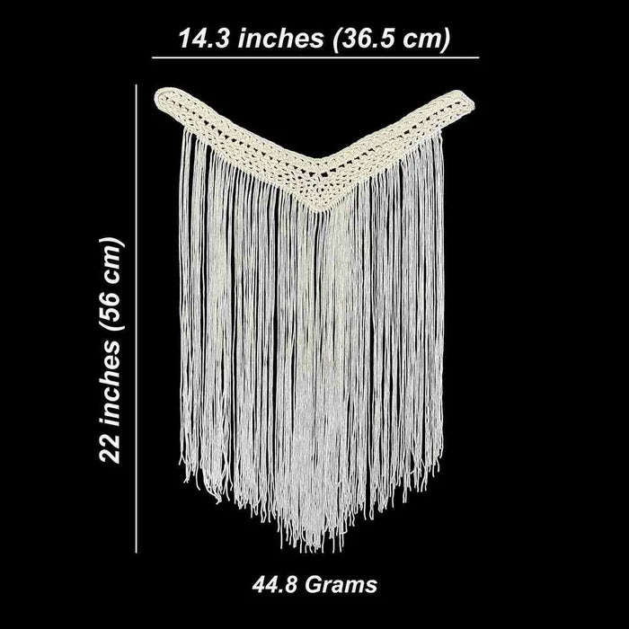 Elegant Fringe Neckline