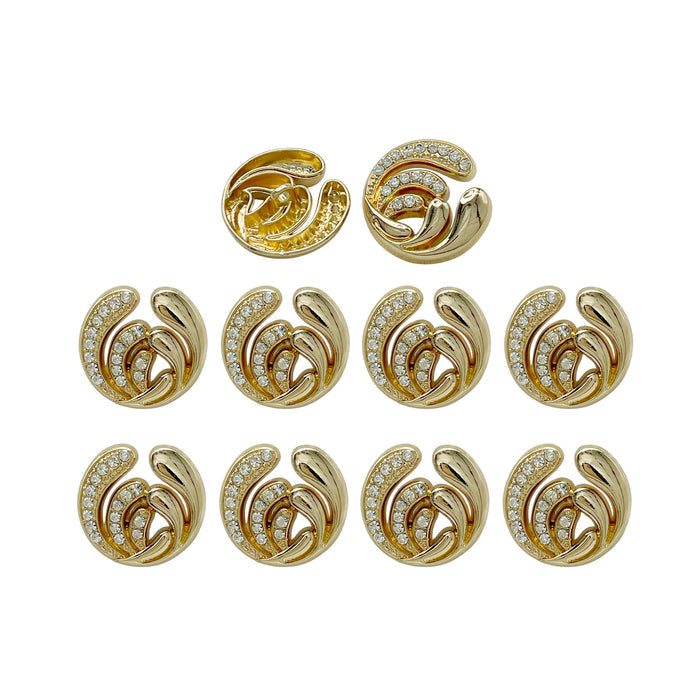 Luxury Wave / Gold / 15mm(24L)