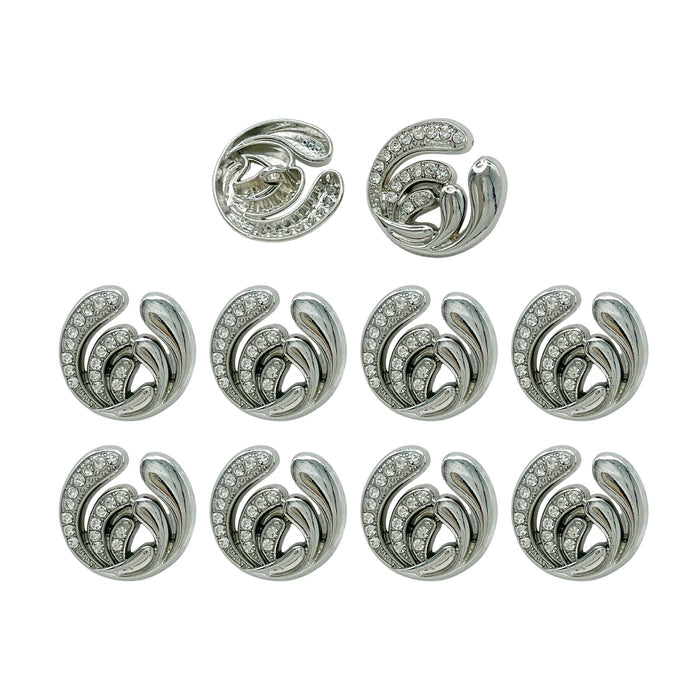 Luxury Wave / Silver / 18mm(28L)