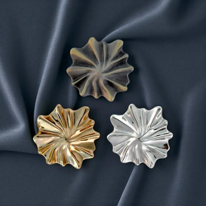 Elegant Shell Inspire Metal Buttons | 34mm(54L)
