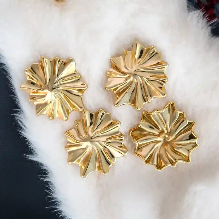 Elegant Shell Inspire Metal Buttons | 34mm(54L)