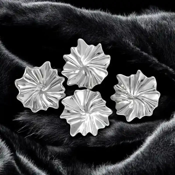 Elegant Shell Inspire Metal Buttons | 34mm(54L)