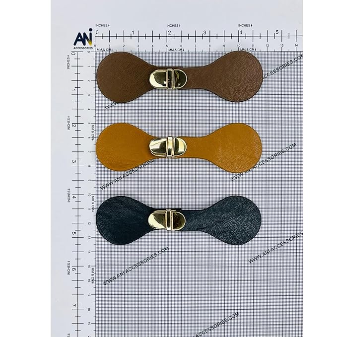 Elegant Toggle Hook Buckles | 2 Pair