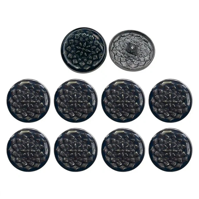 Embossed Inspire Metal Button | 18mm(28L) & 21mm(34L)
