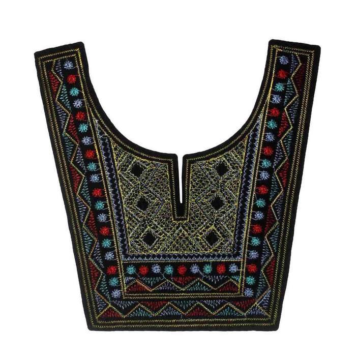 Embroidered Elegance neckline by Ani Accessories featuring fine embroidery, graceful detailing and premium craftsmanship for ethnic garments