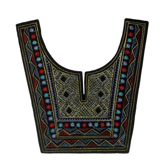 Embroidered Elegance neckline by Ani Accessories featuring fine embroidery, graceful detailing and premium craftsmanship for ethnic garments