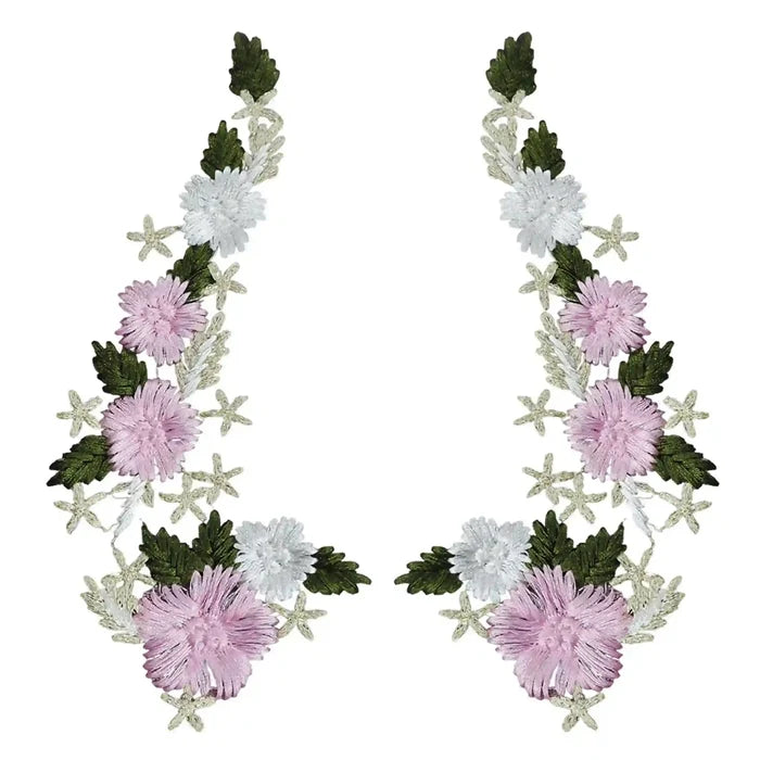 Embroidered Floral Applique