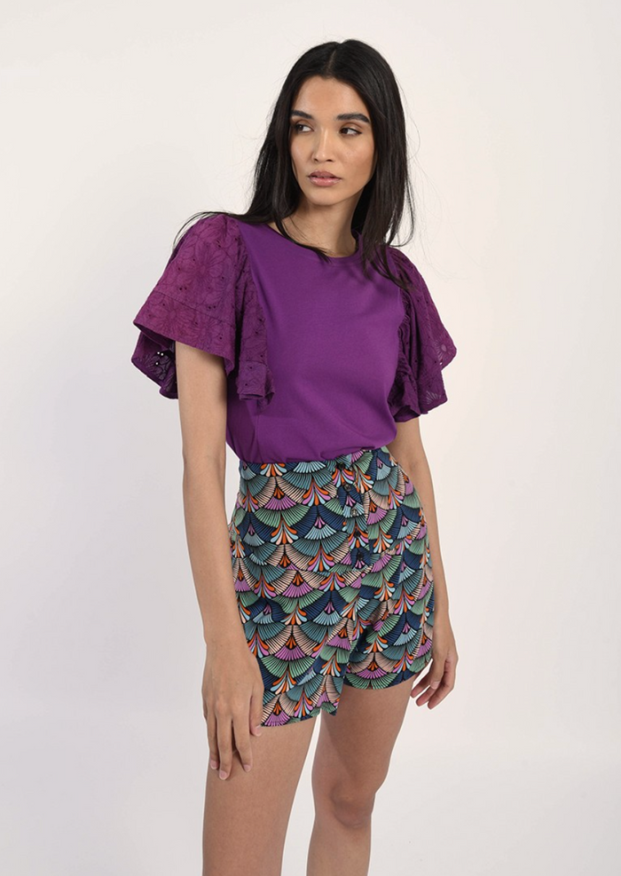 English Lace Tea Shirt