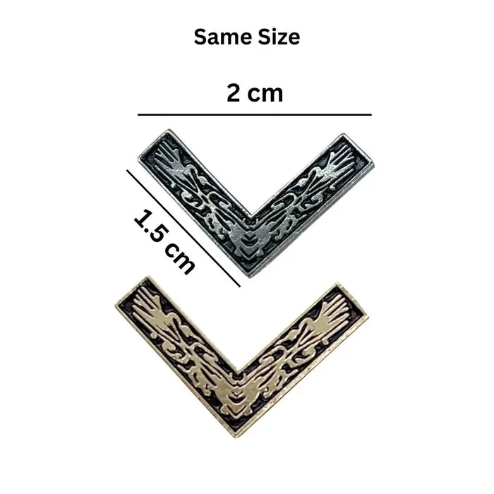 Engraved Style Collar Tips