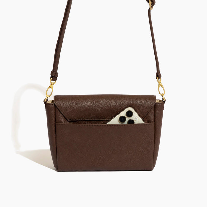 Espresso Classic Crossbody - Babies in Bloom