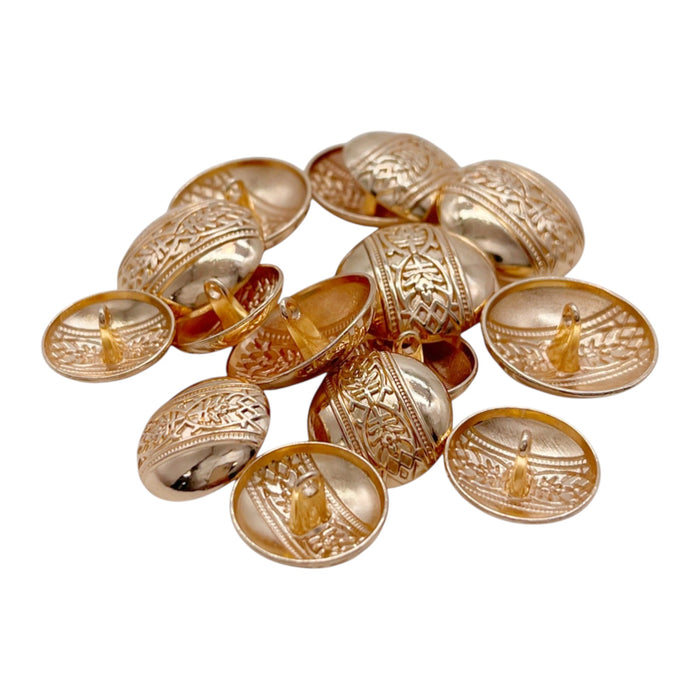 Gold / 23mm(36L) / 50 Big buttons