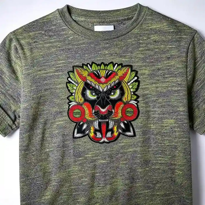 Ethnic Owl Guardian Patch