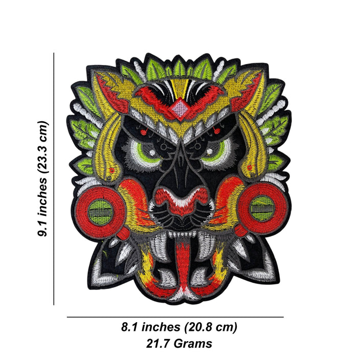 Ethnic Owl Guardian Patch