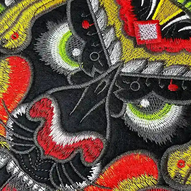 Ethnic Owl Guardian Patch