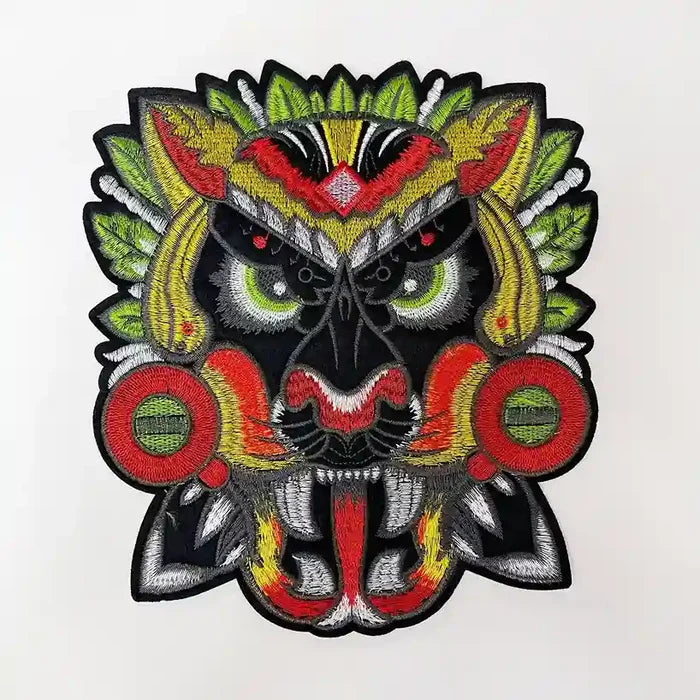 Ethnic Owl Guardian Patch