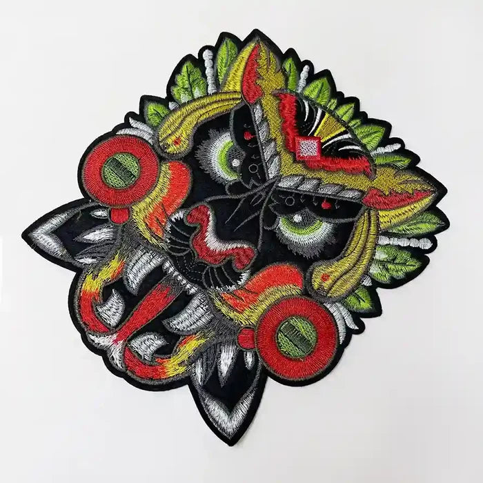 Ethnic Owl Guardian Patch