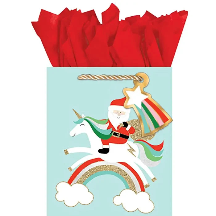 Euro Tote - Tiny Tote - Merry Unicorns - 6 Count - XTT744