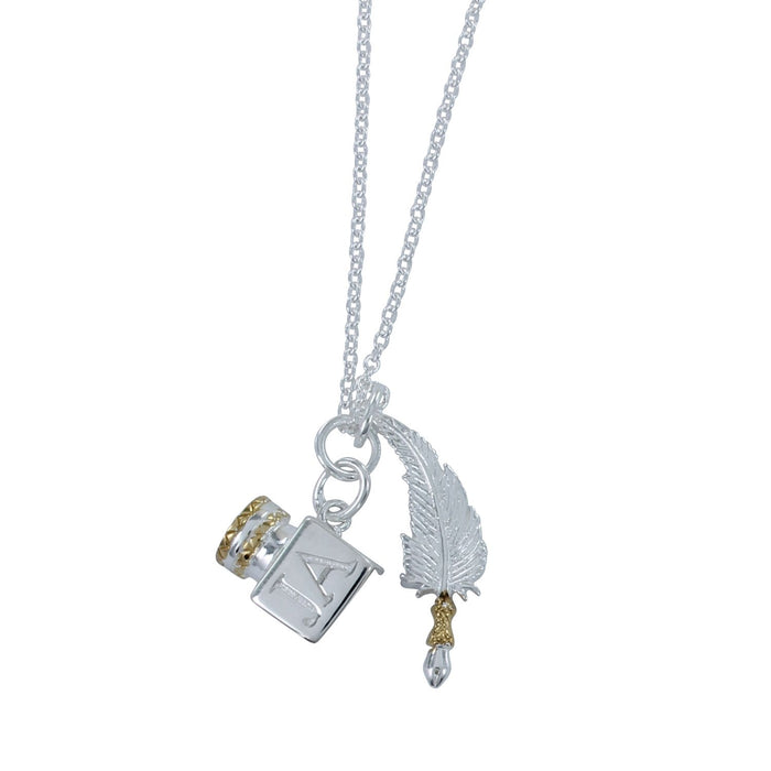 Exclusive! Jane Austen's House Quill & Ink Pendant Necklace