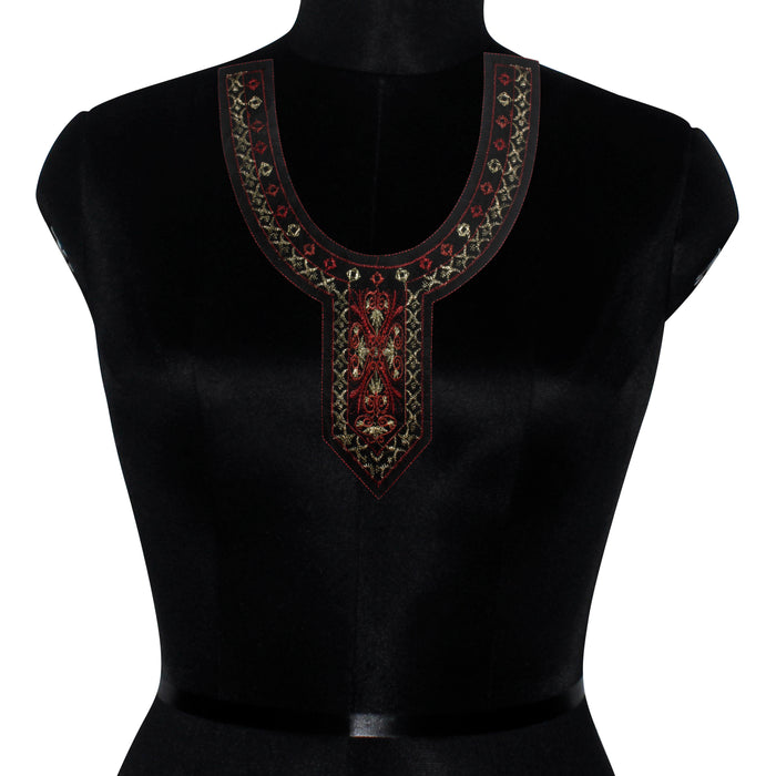 Exquisite Color Neckline