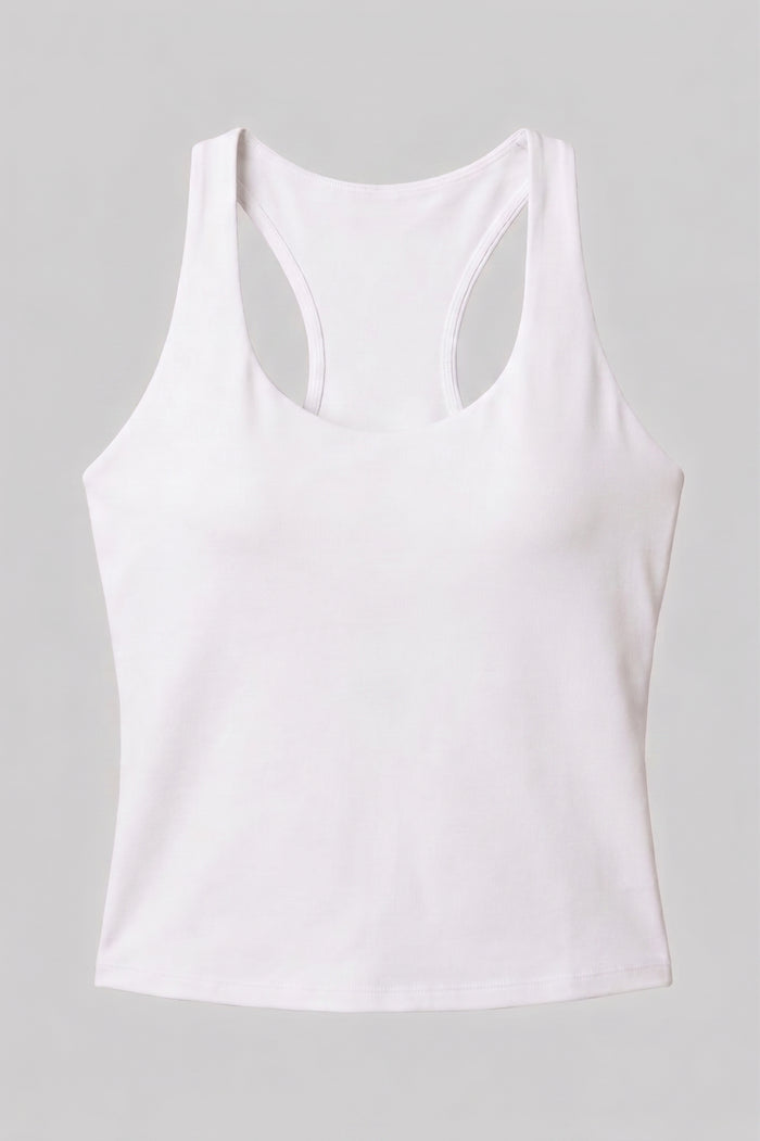 Fabletics | Anywhere Cropped Built-in Bra Tank