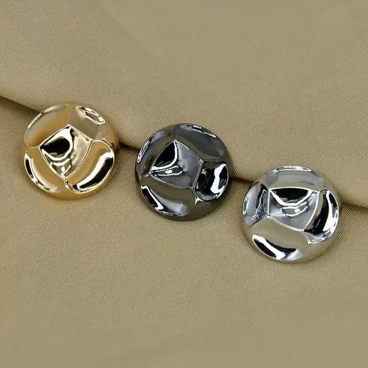 Faceted Domed Button | 15mm(24L), 18mm(28L) & 23mm(36L)