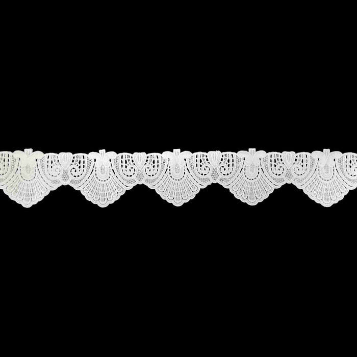 Fan Pattern Guipure Lace SKU-K-2/630