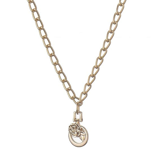 Featherlight Elegance Metal Chain