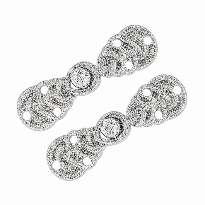 Filigree Hook and Eye Closure | 4 Pair