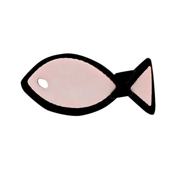 Fish Style Acrylic Brooch