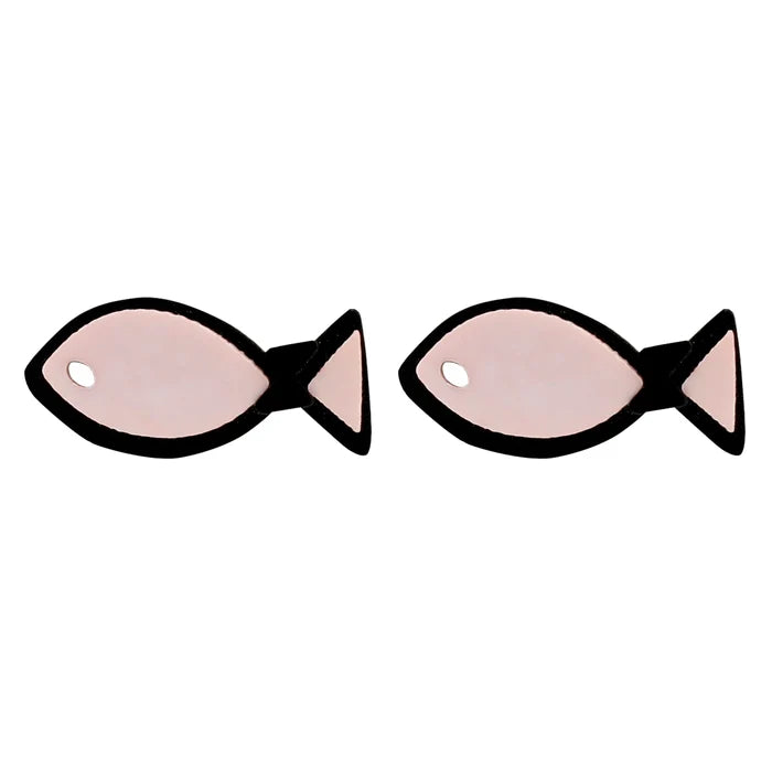 Fish Style Acrylic Brooch