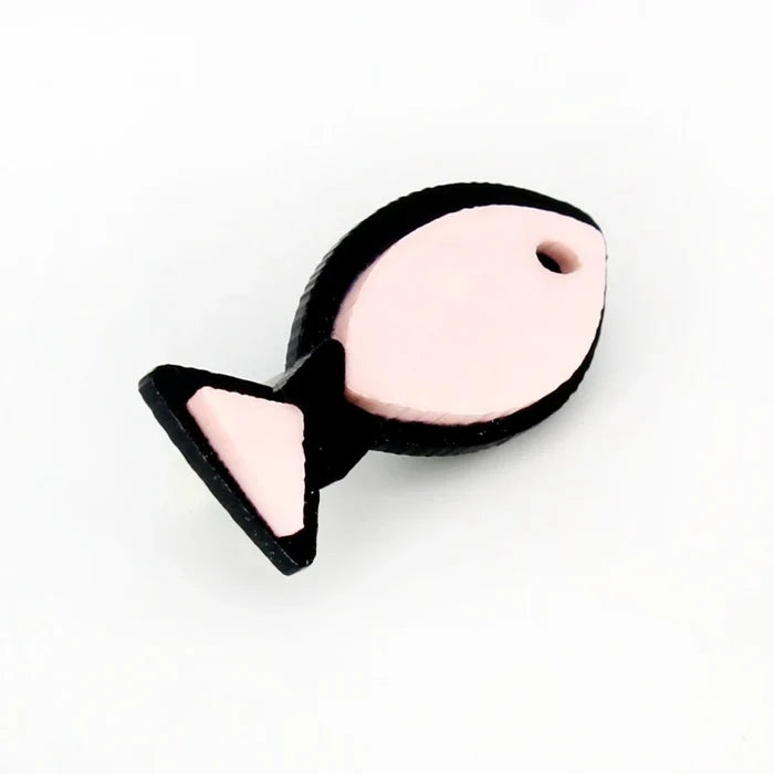 Fish Style Acrylic Brooch