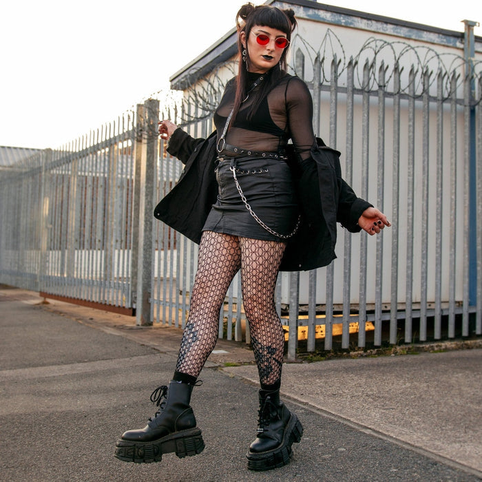 Fishnets - Gilded Glamour - Black
