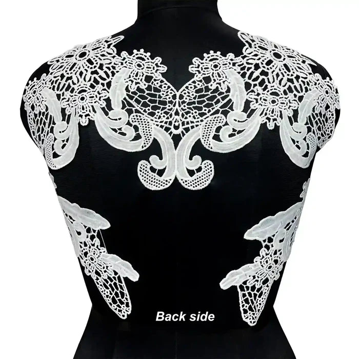 Floral Baroque Bodice Lace Yoke