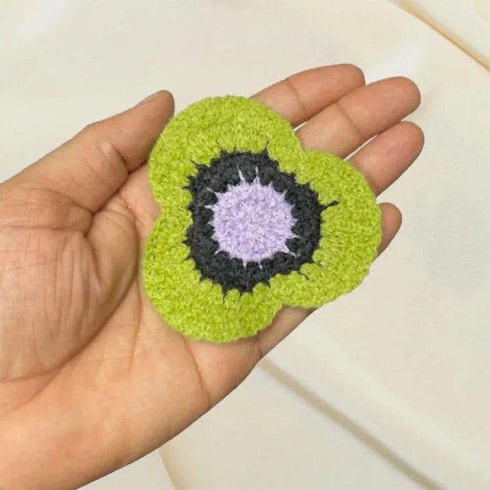 Floral Crochet Patch | 2pc