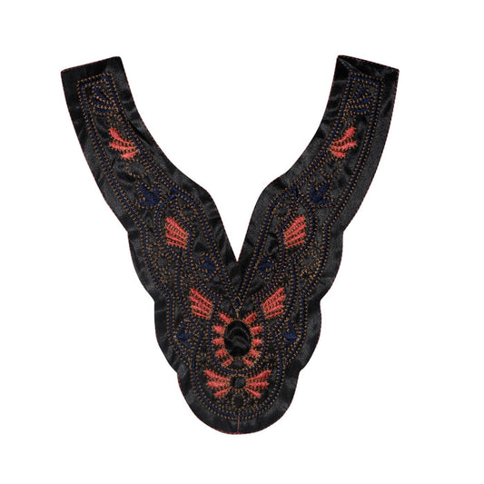 Floral Mesh Round Sweetheart Neckline