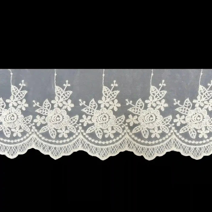 Floral Organza Lace | 2 Meters | SKU-CE-13