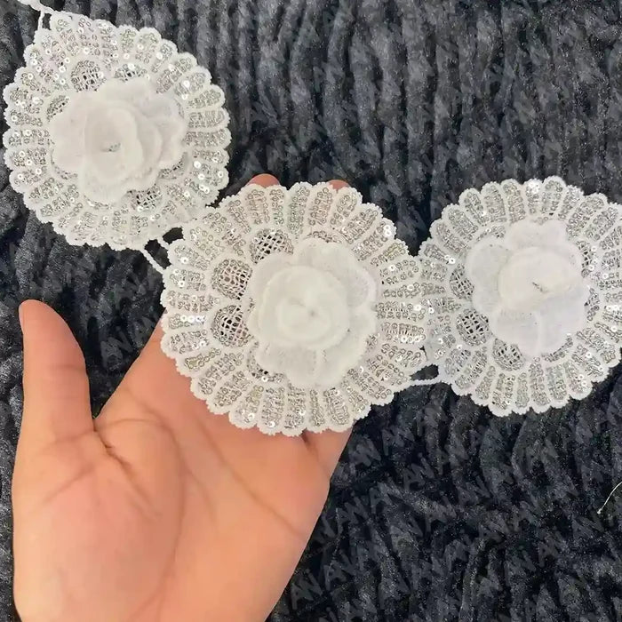 Floral Sequins Lace | 2 Meter